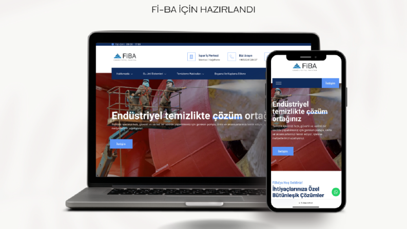 Fİ-BA Endüstriyel Makina/İnternet Sitesi