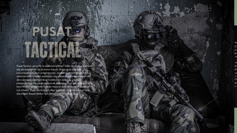 Pusat Tactical-Broşür Tasarımı