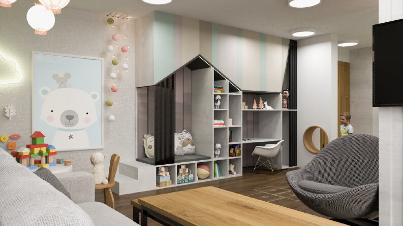 PEDİATRİ KLİNİĞİ RENDERLARI