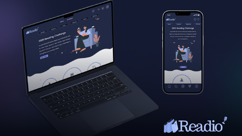 Readio - Kitap ve Sesli İçerik Platformu (Web & Mobil)