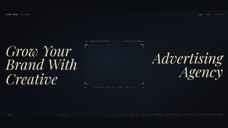 Örnek OnePage WebSitesi