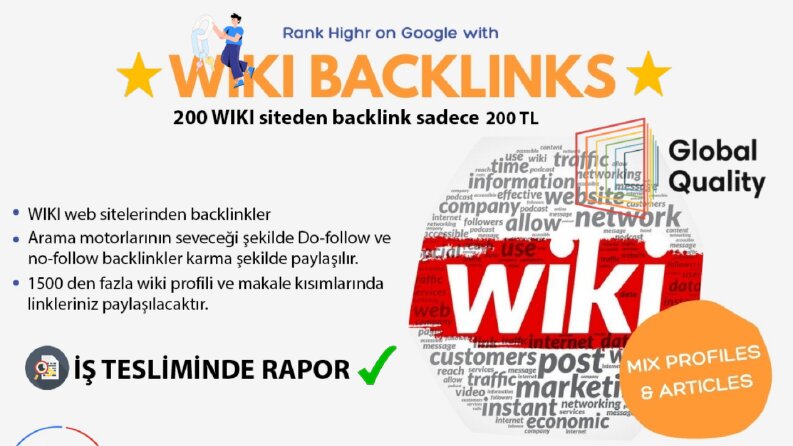 Wiki Sitelerinden Backlink
