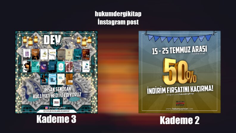 İnstagram %50 İndirim post