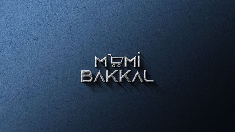 "Mami Bakkal" adına yapılan logomuz.