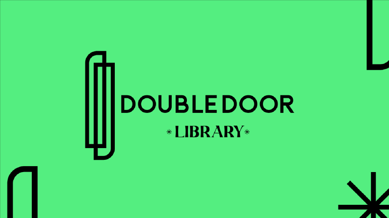DoubleDoor Library Logo Tasarımı