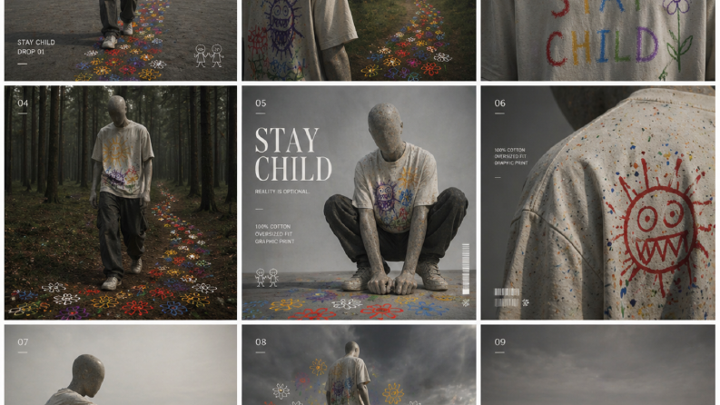 Post Tasarımları: Stay Child — Gerçekliğe Karşı Oyun Oyna