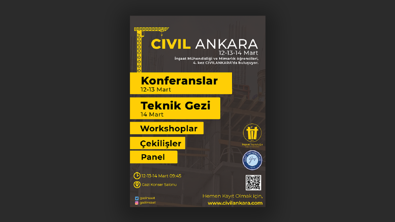 Organizasyon Afiş Çalışması