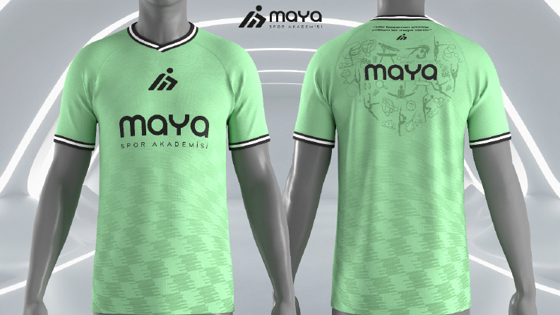 Maya Spor Akademisi Tshirt Tasarımı