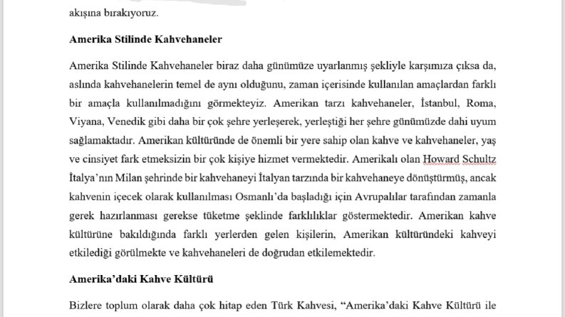 Metin Editörü düzgün Türkçesiyle şaşırtıyor! 