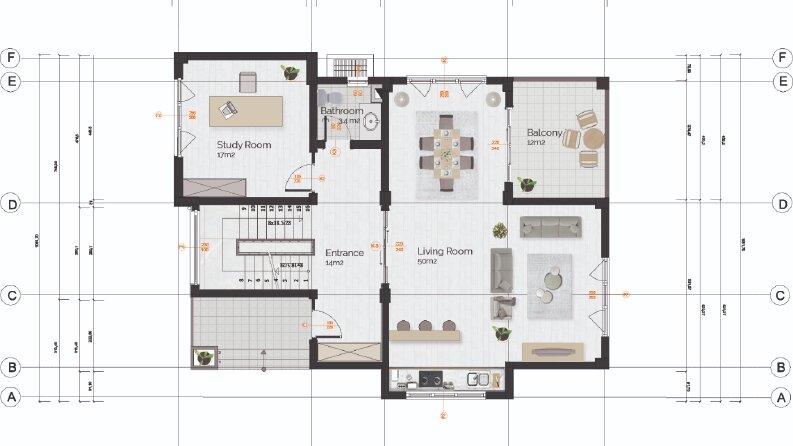 Ben mimari plan renklendirmesi yapabilirim
