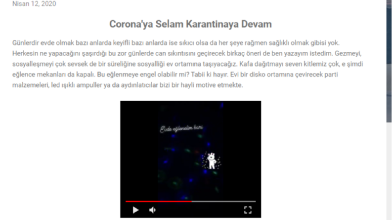Blog Yazısı
