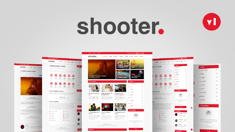 Shooter Wordpress Tasarımı
