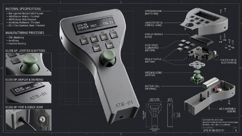Endüstriyel Kontrol Terminali (Industrial Controller)