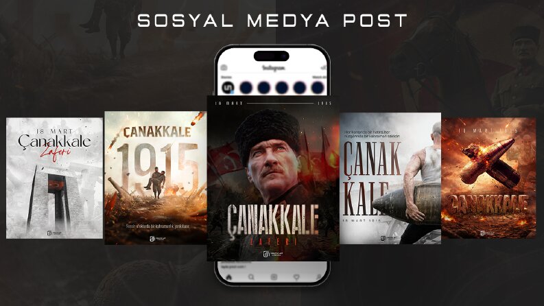 18 Mart Çanakkale Zaferi Tasarımları