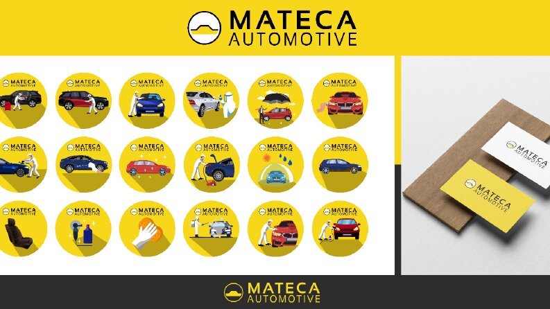 Mateca Automotive İkon Tasarımları