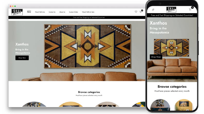 Skal Collective - E-Ticaret Sitesi Kurulumu