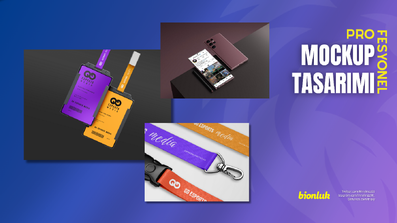 GG Esports Mockup Tasarımı