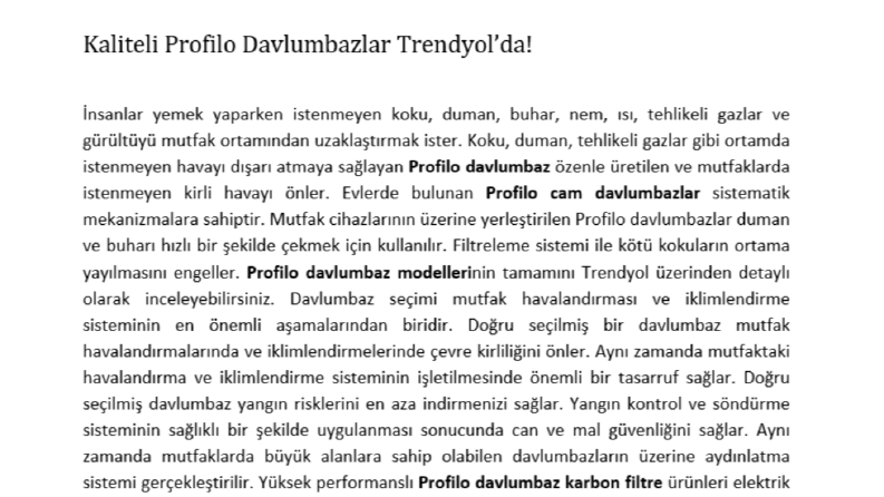 Metin Yazarlığı-Trendyol İşbirliği