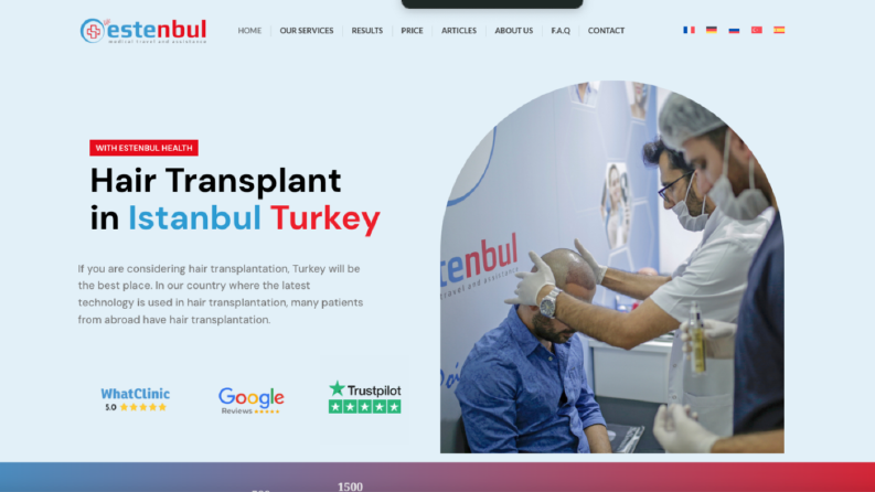 Sağlık Turizmi Web Sitesi