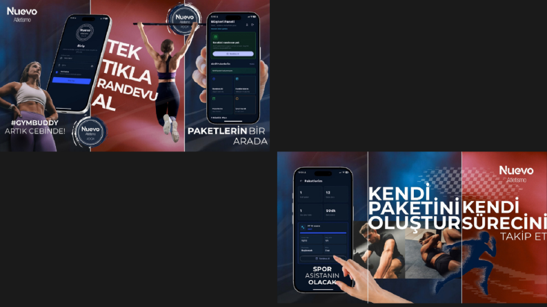 Nuevo Atletismo App Tanıtım Görselleri