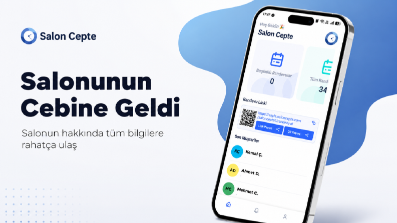 Salon Cepte Mobil Uygulama 
