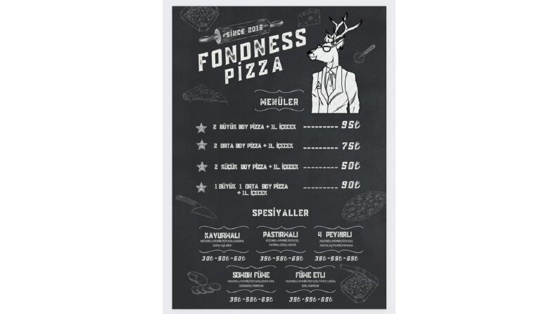 Fondness Pizza Restoran Menüsü