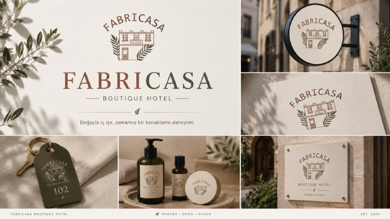 Fabricasa | Boutique Hotel Logo Tasarımı