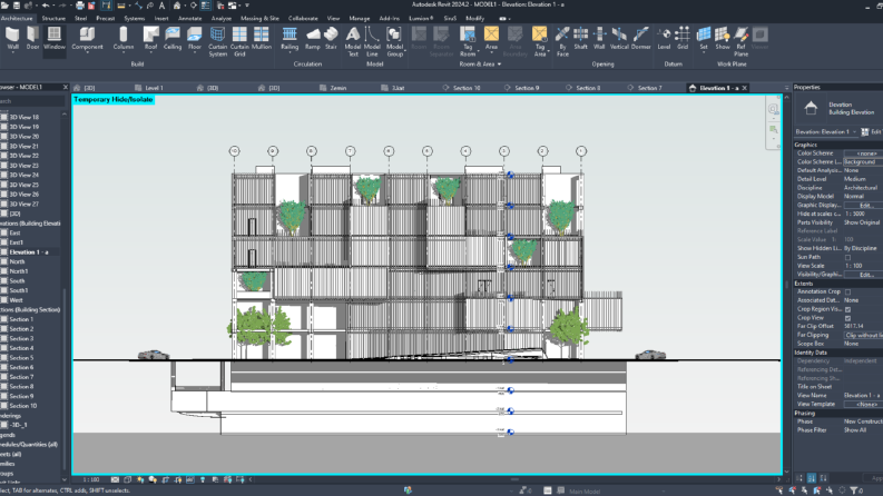 Revit ile mimari-İç mimari modelleme