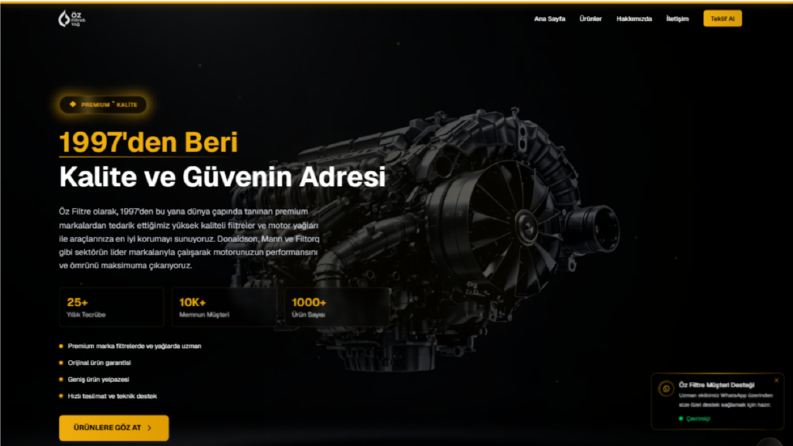 Kodla Uğraşmadan Profesyonel Web Siteniz Hazır