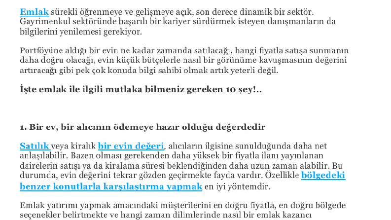 Seo uyumlu makale