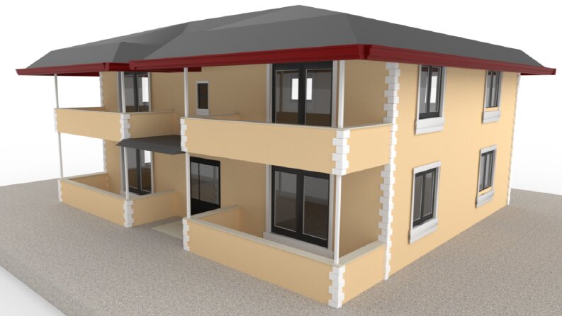 3D yapı dış tasarımı