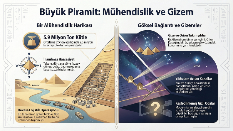Gizemle Piramit: Mühendislik ve Gizem