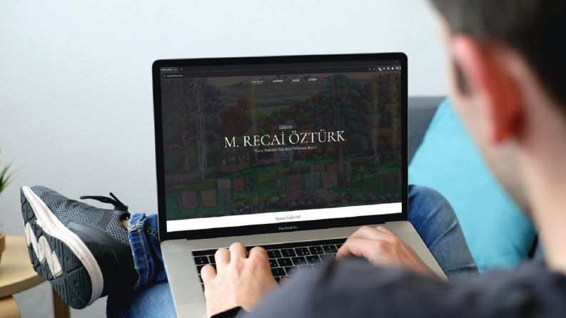 M. Recai Öztürk - Özel Kodlanmış Web Sitesi