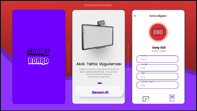 UI/UX Tasarımlar