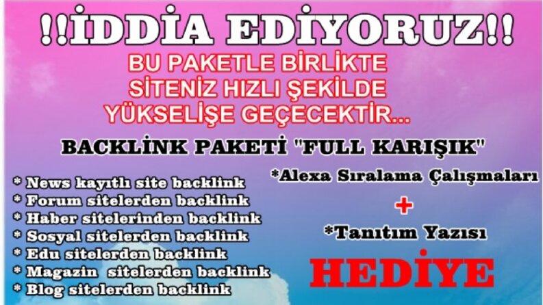 İş örneğim