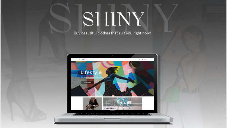 Shiny-Kıyafet Mağazası Web Sitesi