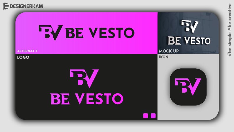 Be Vesto Logo Tasarımı