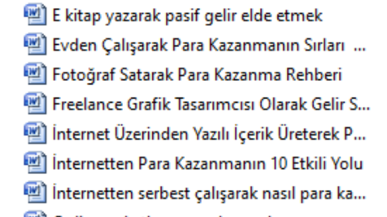 Makele yazılarım