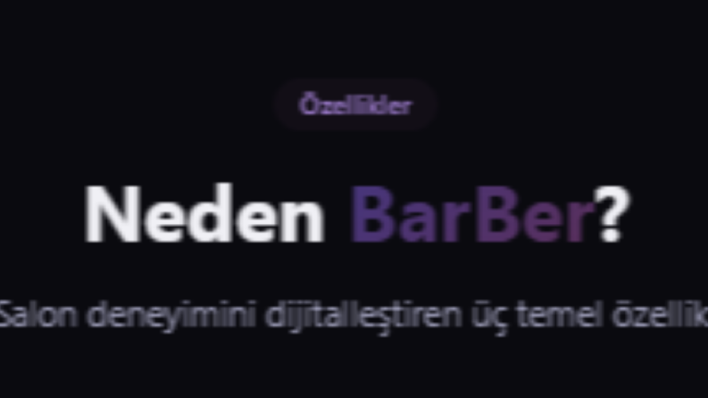 Güzellik Salonu ve Kuaför Randevu Sistemi