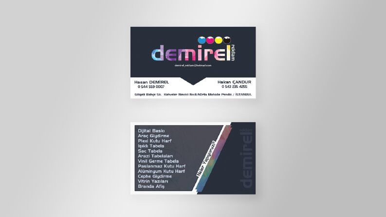 Demirel Reklam Kartvizit