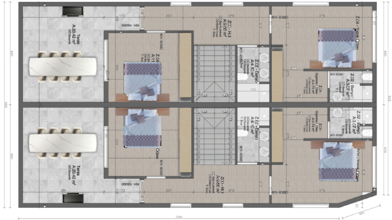 2D PLAN RENDER 
