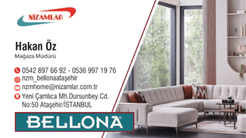 NİZAMLAR - Kartvizit 