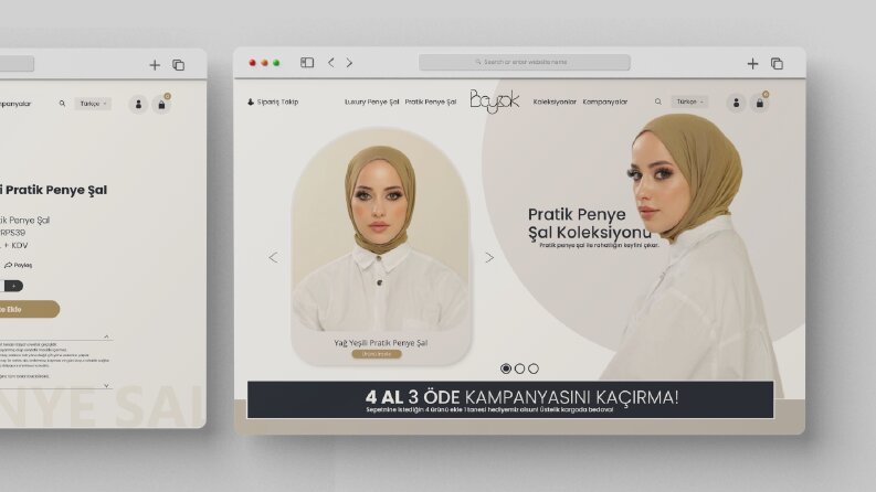 Beyzak Website Slider & Banner Tasarımı