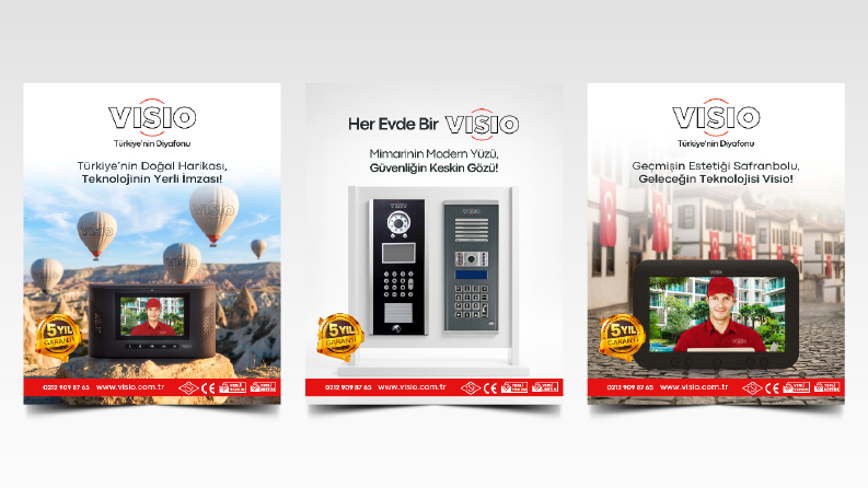 Visio Diyafon - Sosyal Medya Çalışması