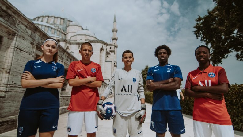 Psg Academy Forma Fotoğraf Çekimi