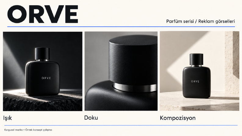 ORVE — Parfüm Kampanyası | Görsel Konsept