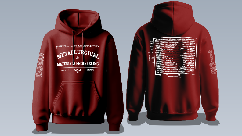 İTÜ MMMK - Hoodie Tasarımı