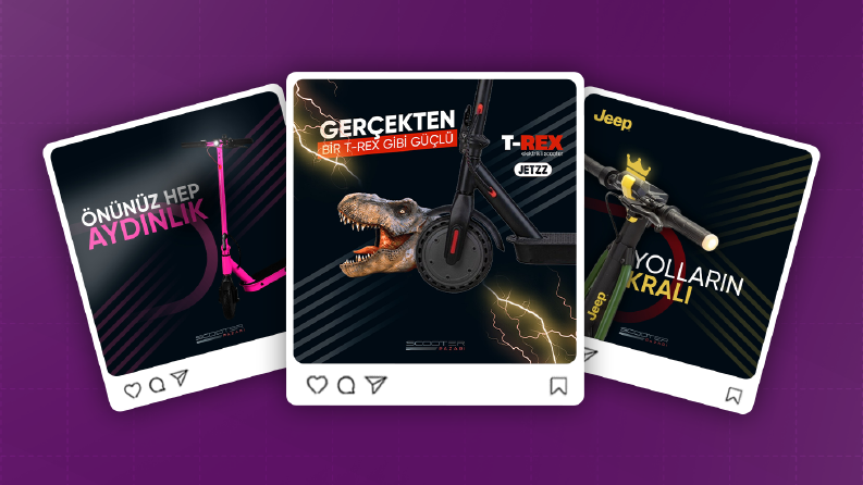 Scooter Mağazası | Sosyal Medya