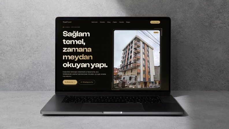 Landing Page for Yusuf İnşaat