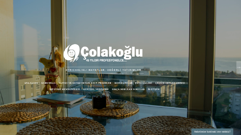 Colakogluyapigrubu.com.tr | İnşaat Firması Web site